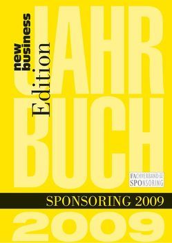 Jahrbuch Sponsoring 2009 von Strahlendorf,  Peter