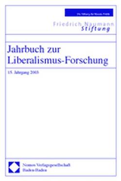 Jahrbuch zur Liberalismus-Forschung von Bublies-Godau,  Birgit, Faßbender,  Monika, Fleck,  Hans-Georg, Friedrich-Naumann-Stiftung, Froelich,  Juergen, Jansen,  Hans-Heinrich, Padtberg,  Beate-Carola