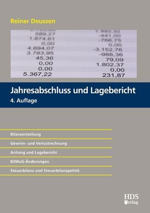 Jahresabschluss und Lagebericht von Deussen,  Philip, Deussen,  Reiner