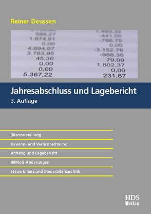Jahresabschluss und Lagebericht von Deussen,  Reiner