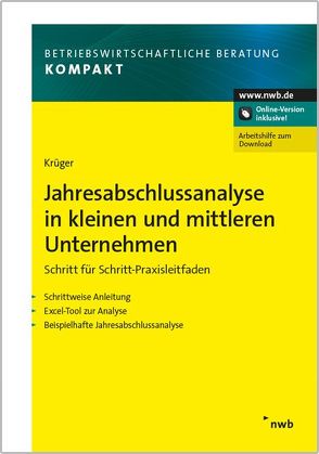 Jahresabschlussanalyse in KMU von Krüger,  Günther,  H.