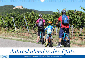 Jahreskalender der Pfalz (Wandkalender 2023 DIN A3 quer) von Herrmann,  Udo
