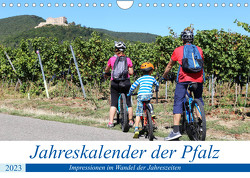 Jahreskalender der Pfalz (Wandkalender 2023 DIN A4 quer) von Herrmann,  Udo