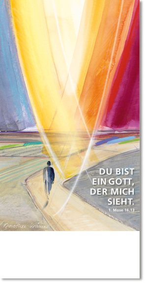 Jahreslosung 2023 – Blickwechsel – Faltkarte von Krämer,  Dorothee