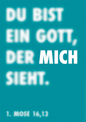 Jahreslosung 2023 – Poster A3 von Hoffmann,  Sebastian