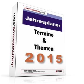 Jahresplaner 2015 – Die Terminvorschau 2015 von Brück,  Jürgen, Diesler,  Peter, Lindl,  Michaela, Weichmann,  Birgit