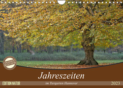Jahreszeiten im Tiergarten Hannover (Wandkalender 2023 DIN A4 quer) von SchnelleWelten