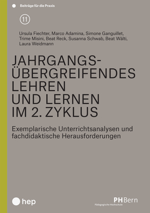 Jahrgangsübergreifendes Lehren und Lernen im 2. Zyklus von Adamina,  Marco, Fiechter,  Ursula, Ganguillet,  Simone, Misini,  Trime, Reck,  Beat, Schwab,  Susanna, Wälti,  Beat, Weidmann,  Laura