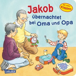 Jakob übernachtet bei Oma und Opa von Friedl,  Peter, Grimm,  Sandra