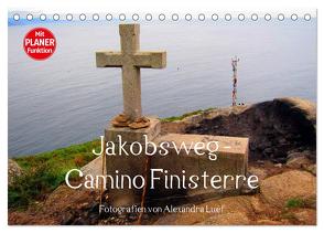 Jakobsweg – Camino Finisterre (Tischkalender 2024 DIN A5 quer), CALVENDO Monatskalender von Luef,  Alexandra