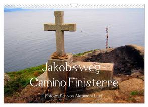 Jakobsweg – Camino Finisterre (Wandkalender 2024 DIN A3 quer), CALVENDO Monatskalender von Luef,  Alexandra
