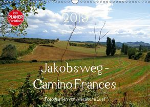 Jakobsweg – Camino Frances (Wandkalender 2019 DIN A3 quer) von Luef,  Alexandra