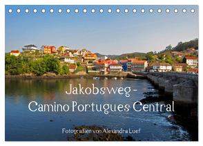 Jakobsweg – Camino Portugues Central (Tischkalender 2024 DIN A5 quer), CALVENDO Monatskalender von Luef,  Alexandra
