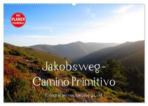 Jakobsweg – Camino Primitivo (Wandkalender 2024 DIN A2 quer), CALVENDO Monatskalender von Luef,  Alexandra
