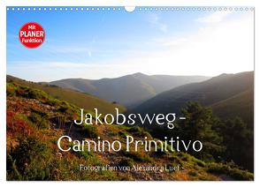 Jakobsweg – Camino Primitivo (Wandkalender 2024 DIN A3 quer), CALVENDO Monatskalender von Luef,  Alexandra