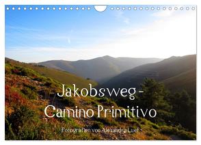 Jakobsweg – Camino Primitivo (Wandkalender 2024 DIN A4 quer), CALVENDO Monatskalender von Luef,  Alexandra