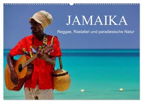 JAMAIKA Reggae, Rastafari und paradiesische Natur. (Wandkalender 2024 DIN A2 quer), CALVENDO Monatskalender von M.Polok,  M.Polok