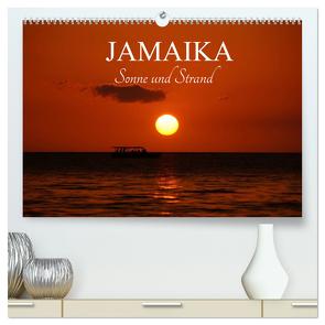 Jamaika Sonne und Strand (hochwertiger Premium Wandkalender 2024 DIN A2 quer), Kunstdruck in Hochglanz von M.Polok,  M.Polok