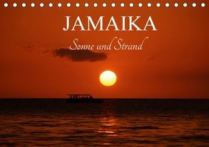 Jamaika Sonne und Strand (Tischkalender 2019 DIN A5 quer) von M.Polok