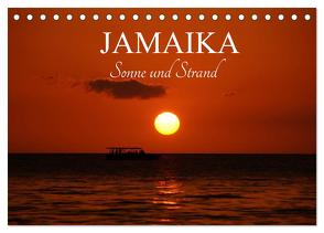 Jamaika Sonne und Strand (Tischkalender 2024 DIN A5 quer), CALVENDO Monatskalender von M.Polok,  M.Polok
