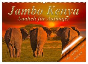 Jambo Kenya (Wandkalender 2024 DIN A2 quer), CALVENDO Monatskalender von Schwerin,  Heinz-Peter