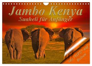Jambo Kenya (Wandkalender 2024 DIN A4 quer), CALVENDO Monatskalender von Schwerin,  Heinz-Peter