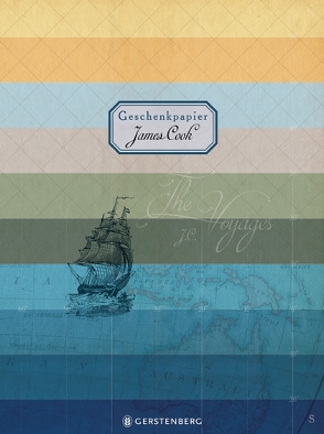James Cook Geschenkpapier-Heft – Motiv The Voyages von Schöll,  Stephan