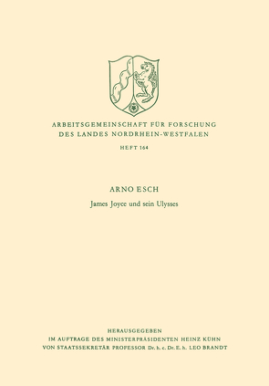 James Joyce und sein Ulysses von Esch,  Arno