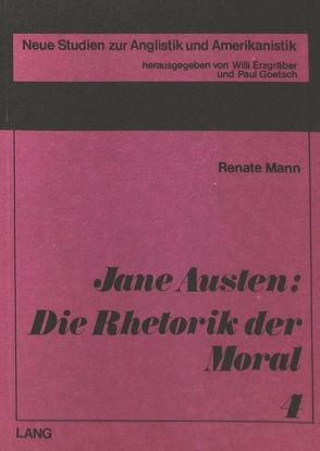 Jane Austen: die Rhetorik der Moral