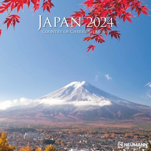 Japan 2024 – Wand-Kalender – Broschüren-Kalender – 30×30 – 30×60 geöffnet – Reise-Kalender