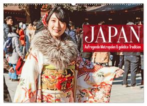 Japan: Aufregende Metropolen und gelebte Tradition (Wandkalender 2024 DIN A2 quer), CALVENDO Monatskalender von CALVENDO,  CALVENDO