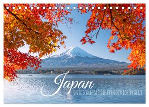Japan: Entdecken Sie die fernöstlichen Reize (Tischkalender 2024 DIN A5 quer), CALVENDO Monatskalender von CALVENDO,  CALVENDO