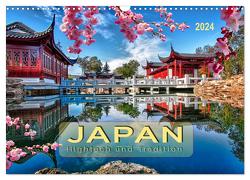 Japan – Hightech und Tradition (Wandkalender 2024 DIN A3 quer), CALVENDO Monatskalender von Roder,  Peter