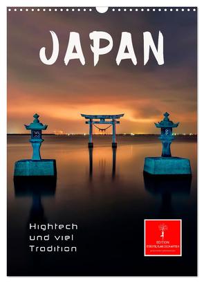 Japan – Hightech und viel Tradition (Wandkalender 2024 DIN A3 hoch), CALVENDO Monatskalender von Roder,  Peter