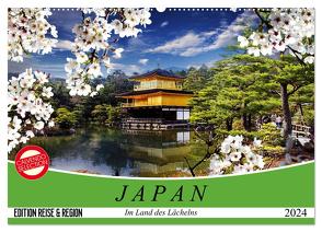 Japan. Im Land des Lächelns (Wandkalender 2024 DIN A2 quer), CALVENDO Monatskalender von Stanzer,  Elisabeth