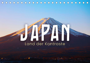 Japan – Land der Kontraste (Tischkalender 2024 DIN A5 quer) von Monkey,  Happy