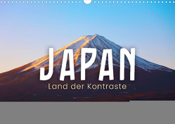 Japan – Land der Kontraste (Wandkalender 2024 DIN A3 quer) von Monkey,  Happy