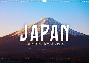 Japan – Land der Kontraste (Wandkalender 2024 DIN A3 quer) von Monkey,  Happy