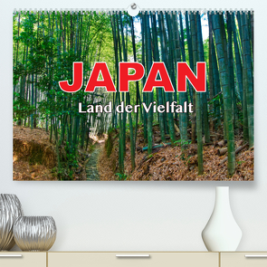 Japan – Land der Vielfalt (Premium, hochwertiger DIN A2 Wandkalender 2024, Kunstdruck in Hochglanz) von Pappon,  Stefanie