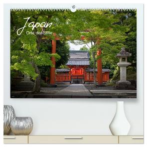 Japan – Orte der Stille (hochwertiger Premium Wandkalender 2024 DIN A2 quer), Kunstdruck in Hochglanz von Karin Neumann,  Nina