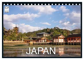 Japan (Tischkalender 2024 DIN A5 quer), CALVENDO Monatskalender von Eberhardt,  Peter
