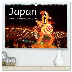 Japan – Tokio, Yokohama, Nagasaki (hochwertiger Premium Wandkalender 2024 DIN A2 quer), Kunstdruck in Hochglanz von Styppa,  Robert