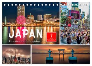 Japan – Tradition und Hightech (Tischkalender 2024 DIN A5 quer), CALVENDO Monatskalender von Roder,  Peter