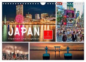 Japan – Tradition und Hightech (Wandkalender 2024 DIN A4 quer), CALVENDO Monatskalender von Roder,  Peter