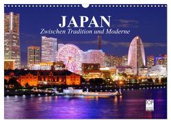 Japan. Zwischen Tradition und Moderne (Wandkalender 2024 DIN A3 quer), CALVENDO Monatskalender von Stanzer,  Elisabeth