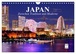 Japan. Zwischen Tradition und Moderne (Wandkalender 2024 DIN A4 quer), CALVENDO Monatskalender von Stanzer,  Elisabeth