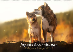 Japans Seelenhunde (Wandkalender 2023 DIN A2 quer) von Photography,  Tamashinu
