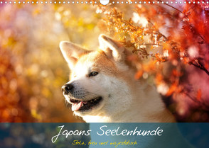 Japans Seelenhunde (Wandkalender 2023 DIN A3 quer) von Photography,  Tamashinu