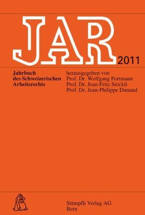 JAR 2011. Übersicht über das Jahr 2010 von Dunand,  Jean-Philippe, Portmann,  Wolfgang, Stöckli,  Jean-Fritz
