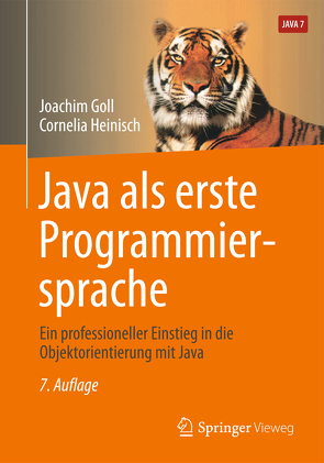 Java als erste Programmiersprache von Goll,  Joachim, Heinisch,  Cornelia